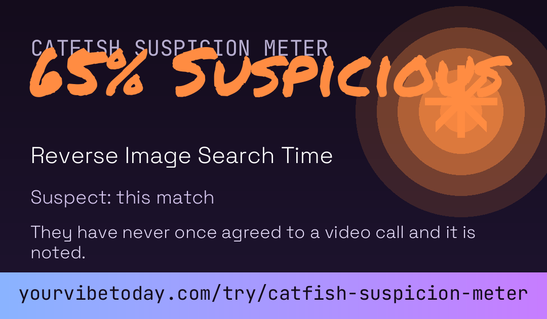 Catfish Suspicion Meter card preview