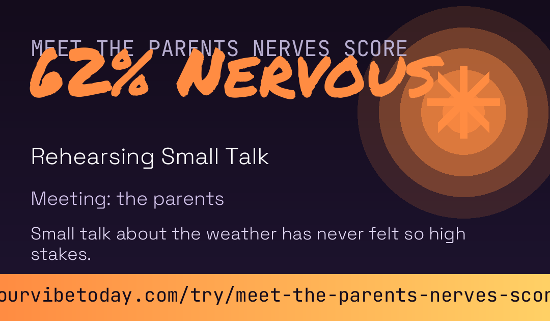 Meet the Parents Nerves Score card